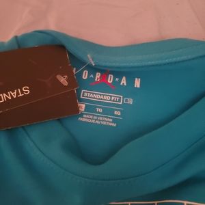 Long sleeve Air Jordan shirt.